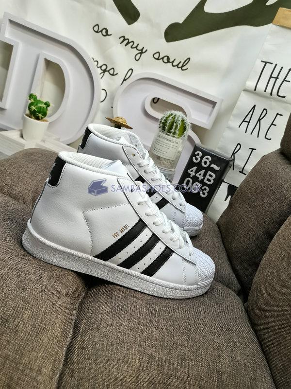 Adidas Pro Model "White Core Black" - White/Black - S85956 Classic Originals Shoes