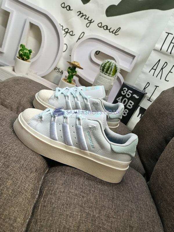 Adidas Wmns Superstar Bonega "White Almost Blue" - Crystal White/Cloud White/Almost Blue - GX4352 Classic Originals Shoes