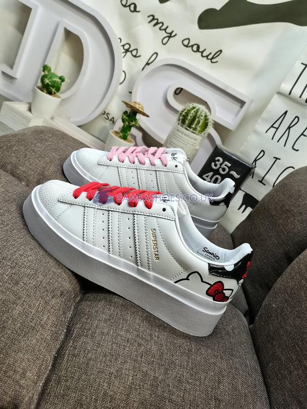 Hello Kitty x Adidas Superstar Bonega "White Bliss Pink" - Cloud White/Cloud White/Bliss Pink - GW7168-1 Classic Originals Shoes