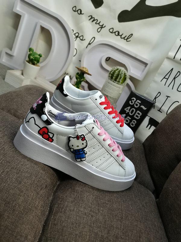 Hello Kitty x Adidas Superstar Bonega "White Bliss Pink" - Cloud White/Cloud White/Bliss Pink - GW7168-1 Classic Originals Shoes