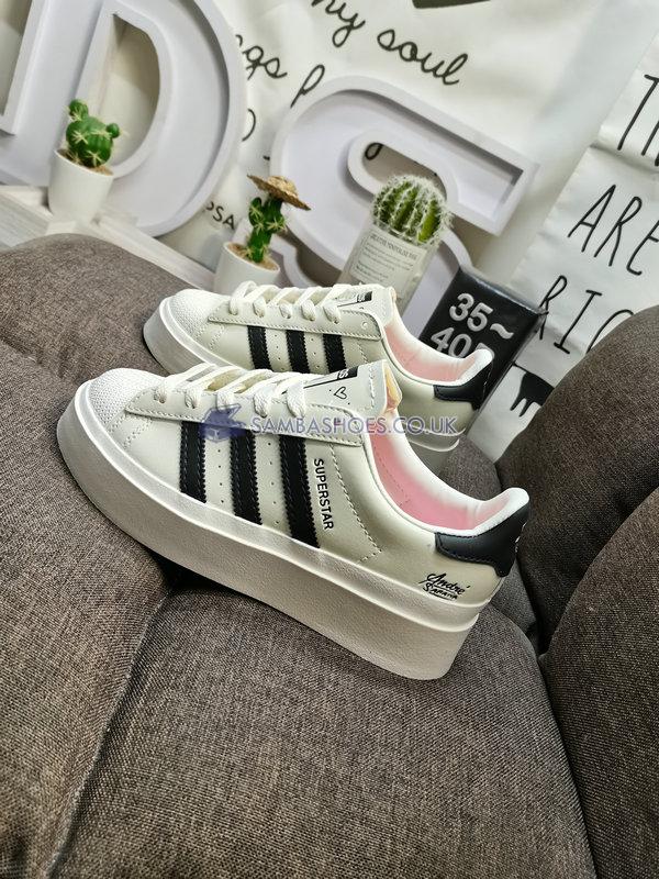 Andre Saraiva x Adidas Superstar Bonega "Chalk White Black" - Chalk White/Chalk White/Core Black - GZ2203-1 Classic Originals Shoes