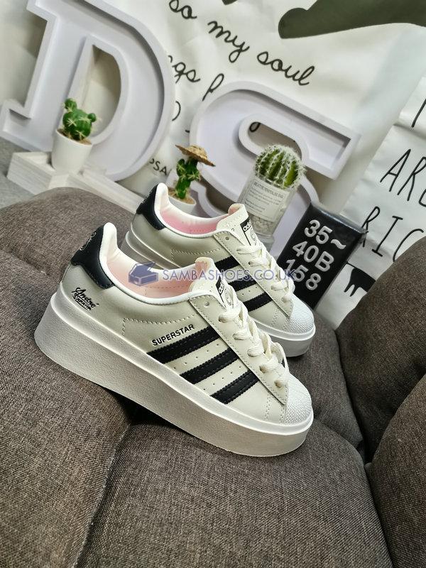 Andre Saraiva x Adidas Superstar Bonega "Chalk White Black" - Chalk White/Chalk White/Core Black - GZ2203-1 Classic Originals Shoes