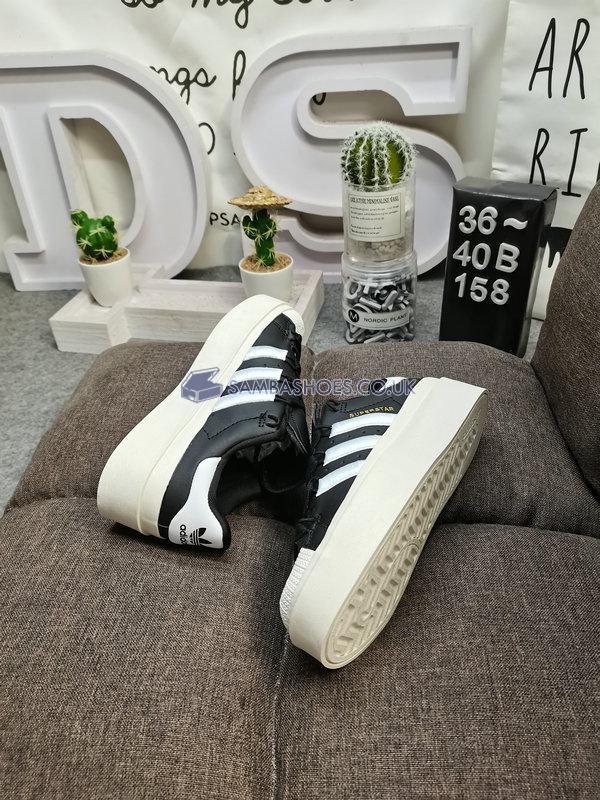 Adidas Superstar Bonega "Black White" - Core Black/Cloud White/Gold Metallic - GX1841 Classic Originals Shoes