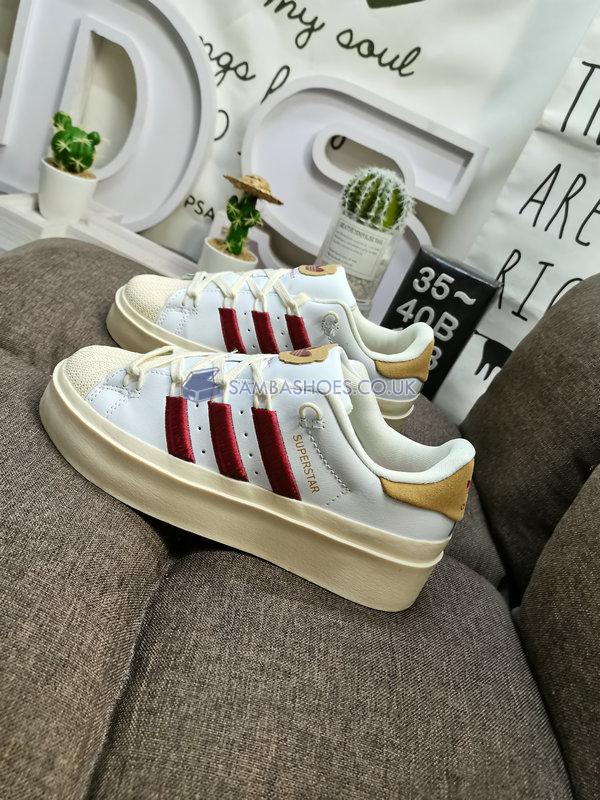 Adidas Superstar Bonega "White Cream" - Cloud White/Cream White/Cloud White - GY6793 Classic Originals Shoes