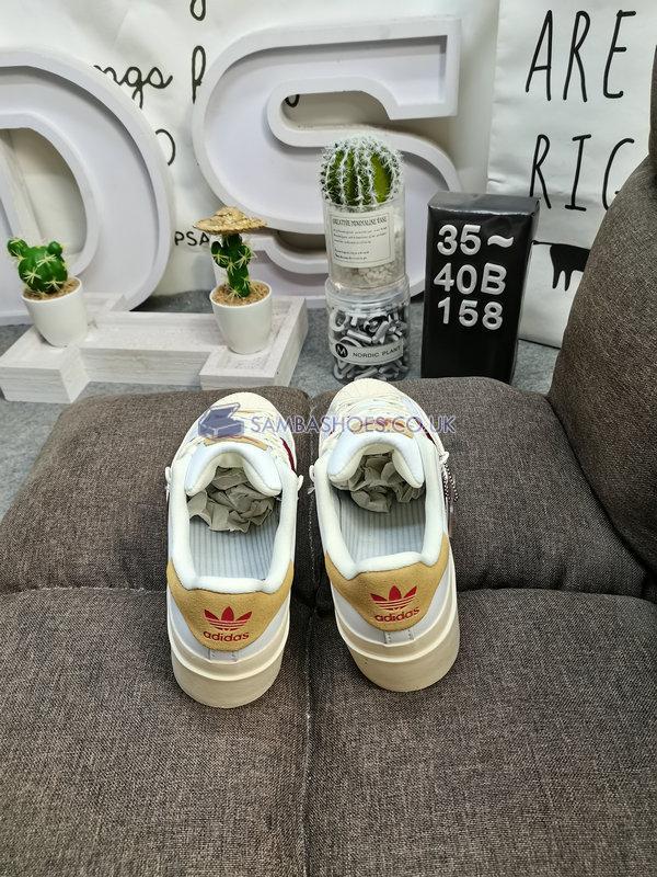 Adidas Superstar Bonega "White Cream" - Cloud White/Cream White/Cloud White - GY6793 Classic Originals Shoes