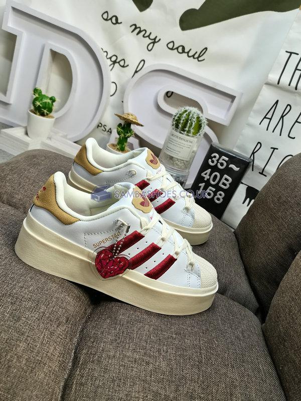 Adidas Superstar Bonega "White Cream" - Cloud White/Cream White/Cloud White - GY6793 Classic Originals Shoes