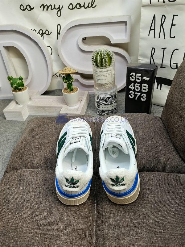 Adidas Superstar Bonega 2B "White Green Royal" - Cloud White/Dark Green/Bright Royal - HQ9884 Classic Originals Shoes