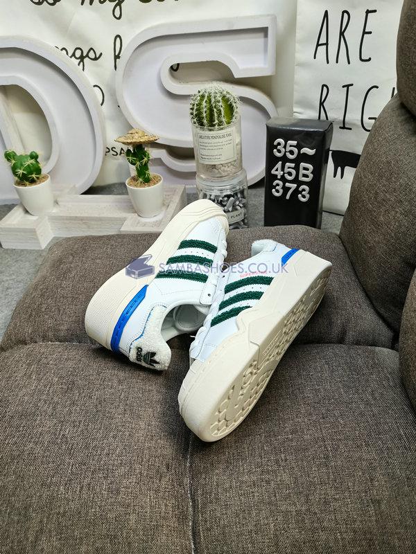 Adidas Superstar Bonega 2B "White Green Royal" - Cloud White/Dark Green/Bright Royal - HQ9884 Classic Originals Shoes