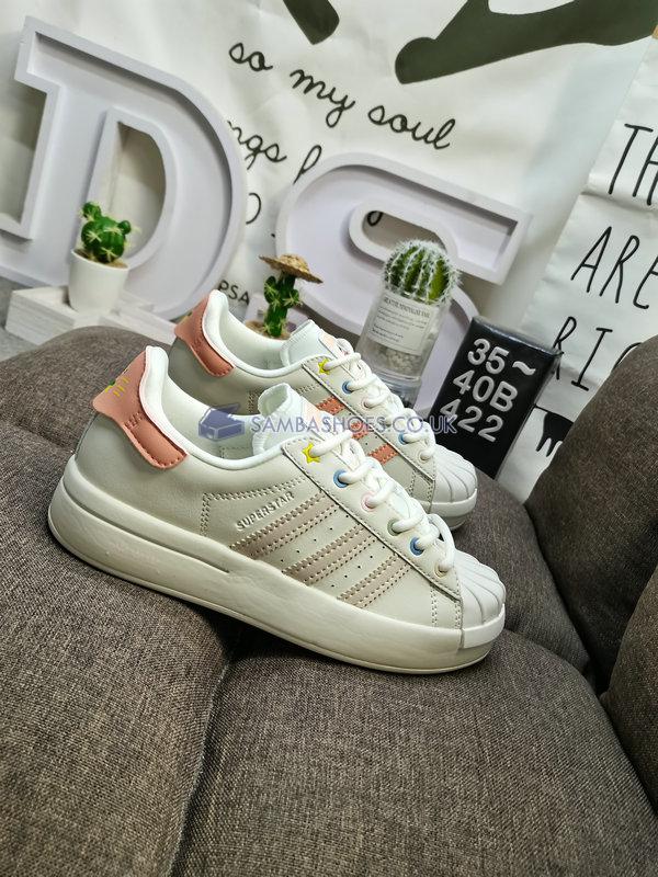 Adidas Superstar Ayoon "Cream Pink" - Cream/Pink - GW7235 Classic Originals Shoes