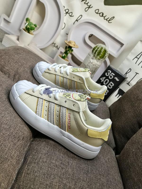 Adidas Superstar Ayoon "White Cream" - Yellow/White/Cream - ID2557 Classic Originals Shoes