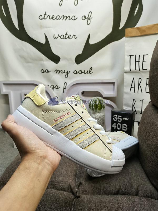 Adidas Superstar Ayoon "White Cream" - Yellow/White/Cream - ID2557 Classic Originals Shoes