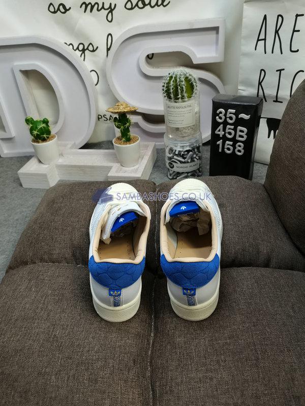 Adidas Superstar "Cloud White Blue" - Cloud White/Off White/Blue - HQ6458 Classic Originals Shoes