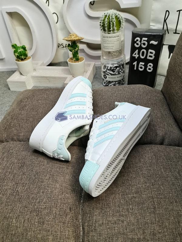 LEGO x Adidas Wmns Superstar "Clear White Ice Mint" - Clear White/Ice Mint/Footwear White - GX7206 Classic Originals Shoes