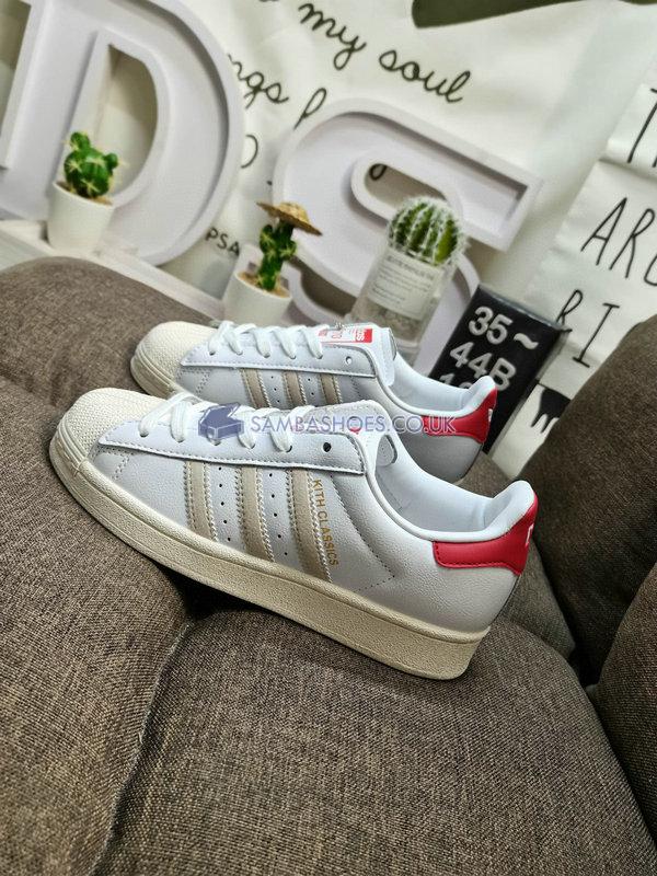 Kith x Adidas Superstar "Classics Program - White Red" - White/Red - GY2543 Classic Originals Shoes