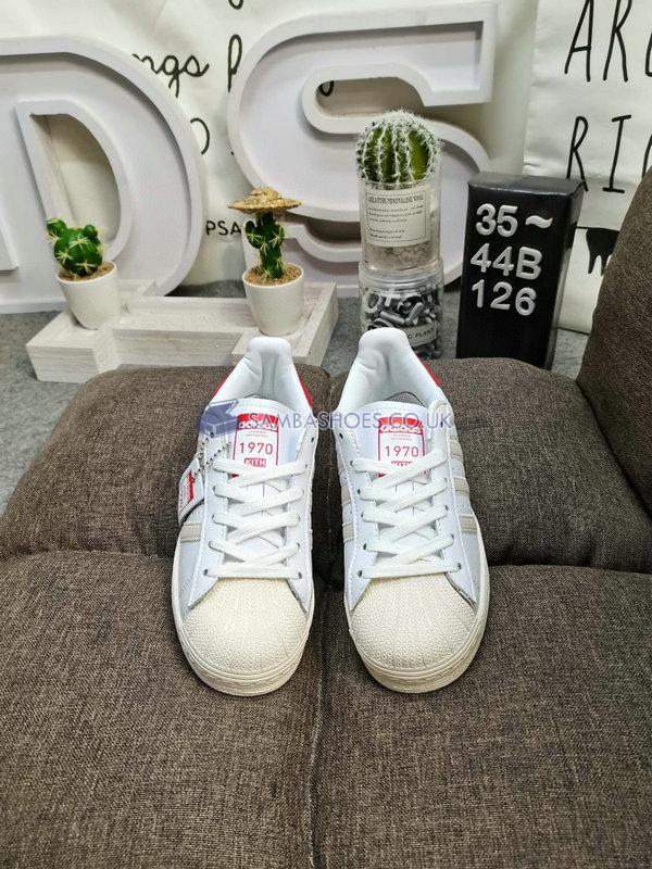 Kith x Adidas Superstar "Classics Program - White Red" - White/Red - GY2543 Classic Originals Shoes