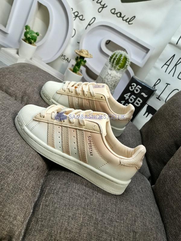 Adidas Superstar "Beige White" - Beige/White - IF0507 Classic Originals Shoes