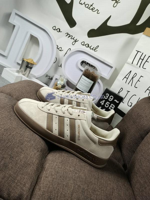 Adidas Broomfield "Crew Brown" - Crew Brown/Grey-Gold Metallic - H01788-2 Classic Originals Shoes