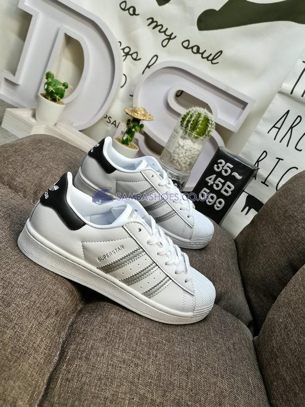 Adidas Superstar "Paris" - Cloud White/Silver Metallic/Core Black - HQ4256 Classic Originals Shoes