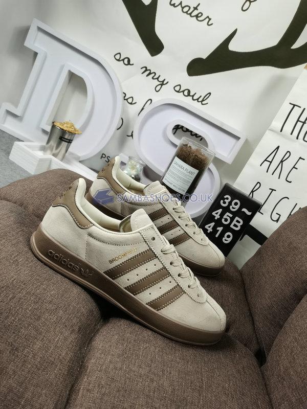 Adidas Broomfield "Crew Brown" - Crew Brown/Grey-Gold Metallic - H01788-2 Classic Originals Shoes