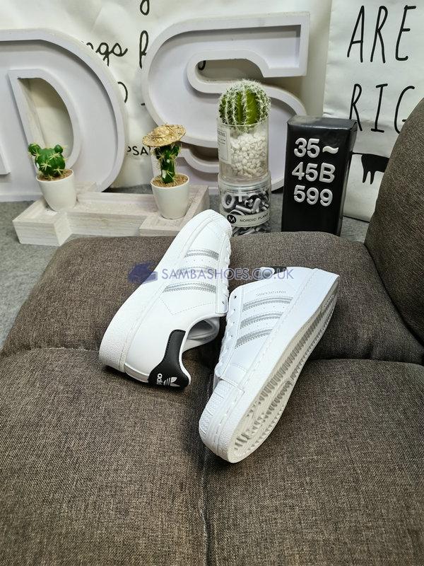 Adidas Superstar "Paris" - Cloud White/Silver Metallic/Core Black - HQ4256 Classic Originals Shoes