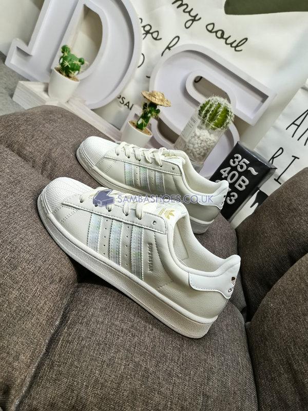 Adidas Superstar Vegan "White Tint" - Off White/White Tint/Sand - HQ6668 Classic Originals Shoes