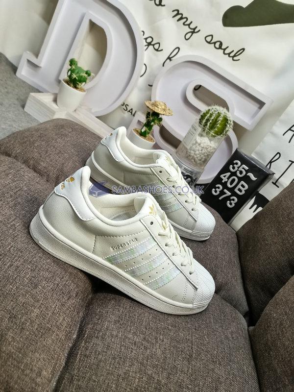 Adidas Superstar Vegan "White Tint" - Off White/White Tint/Sand - HQ6668 Classic Originals Shoes