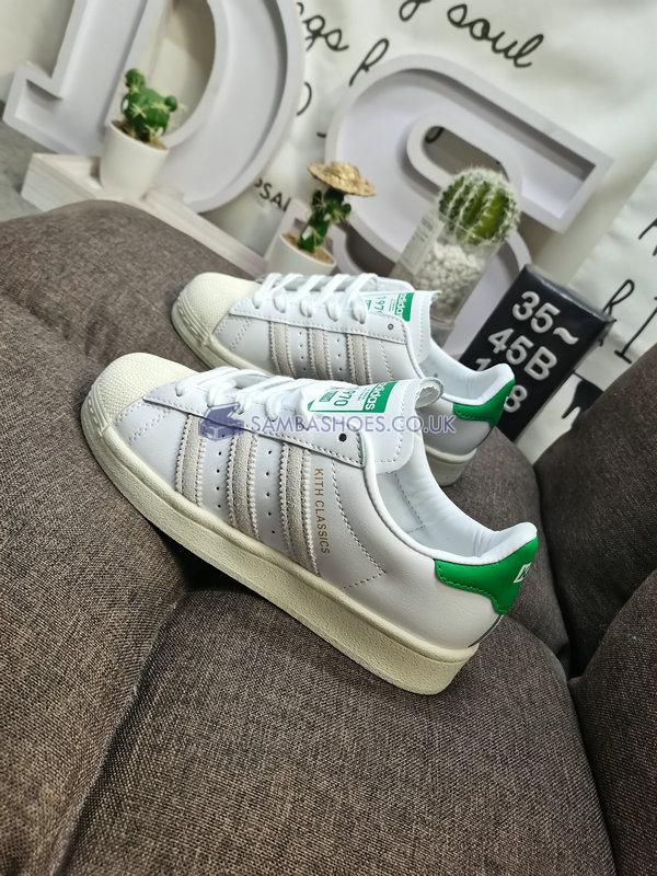 Kith x Adidas Superstar "Classics Program" - White/Fairway/Gold - FY3517 Classic Originals Shoes