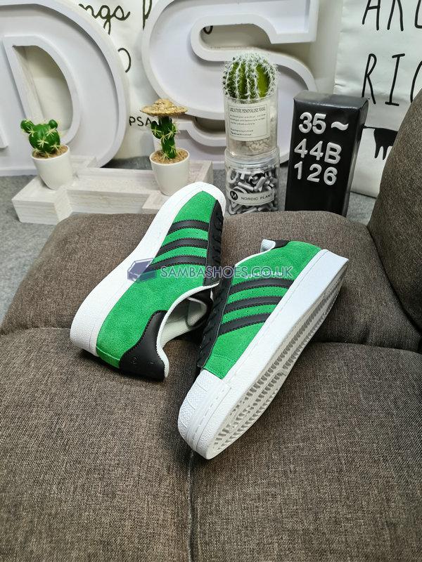 Adidas Superstar "Green Core Black" - Green/Core Black/Yellow - FW7844 Classic Originals Shoes