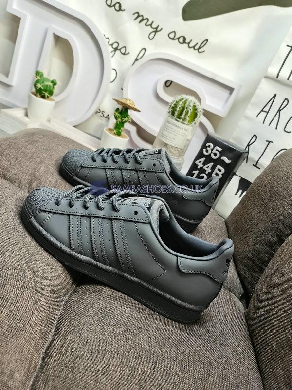 Adidas Superstar "Double Grey" - Grey Six/Core Black/Grey Six - GZ4830 Classic Originals Shoes