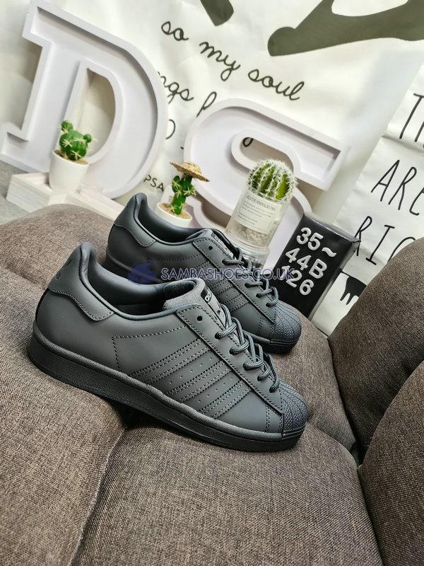 Adidas Superstar "Double Grey" - Grey Six/Core Black/Grey Six - GZ4830 Classic Originals Shoes