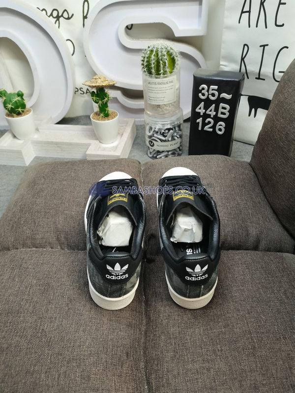 Atmos x Adidas Superstar "Denim Pack - Grey" - Grey Six/Core Black/Cream White - GW3470 Classic Originals Shoes