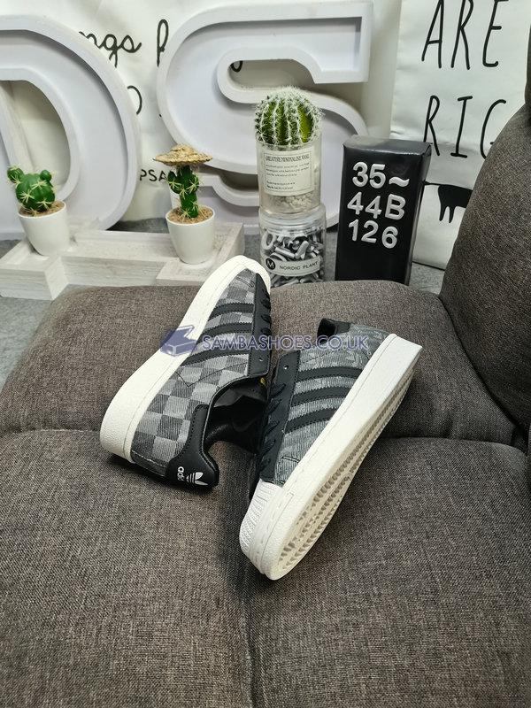 Atmos x Adidas Superstar "Denim Pack - Grey" - Grey Six/Core Black/Cream White - GW3470 Classic Originals Shoes