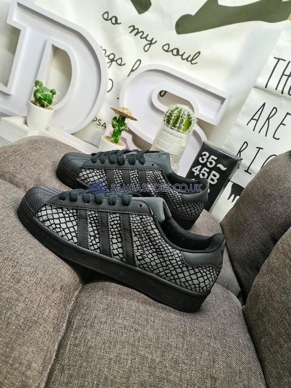 Atmos x Adidas Superstar "R-SNK" - Core Black/Core Black/Grey Six - FY6014 Classic Originals Shoes