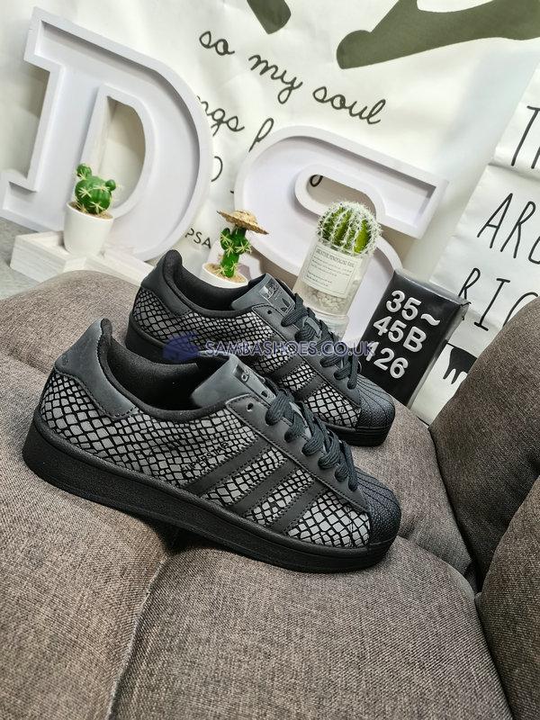 Atmos x Adidas Superstar "R-SNK" - Core Black/Core Black/Grey Six - FY6014 Classic Originals Shoes