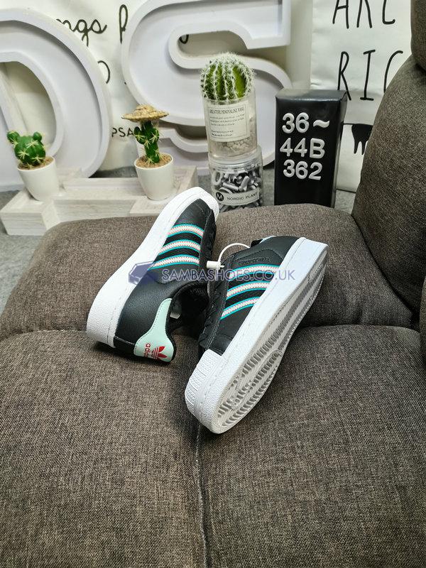 Adidas Superstar "Black Green" - Black/Green/White - BD7417 Classic Originals Shoes