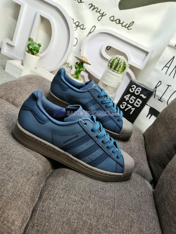 Adidas Superstar "Navy Gum" - Navy/Blue/Gum - GW6226 Classic Originals Shoes