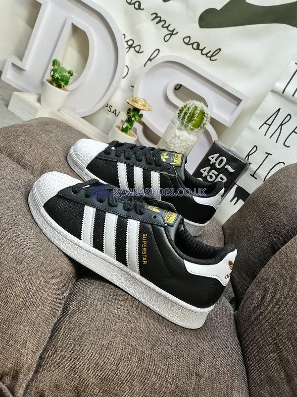 Adidas Superstar "Black White" - Core Black/Cloud White/Core Black - FV3286 Classic Originals Shoes