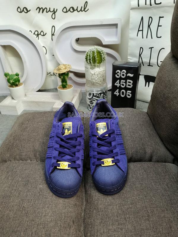 Kader Sylla x Adidas Superstar ADV "Dark Purple" - Dark Purple/Dark Purple/Gold Metallic - HP8865 Classic Originals Shoes