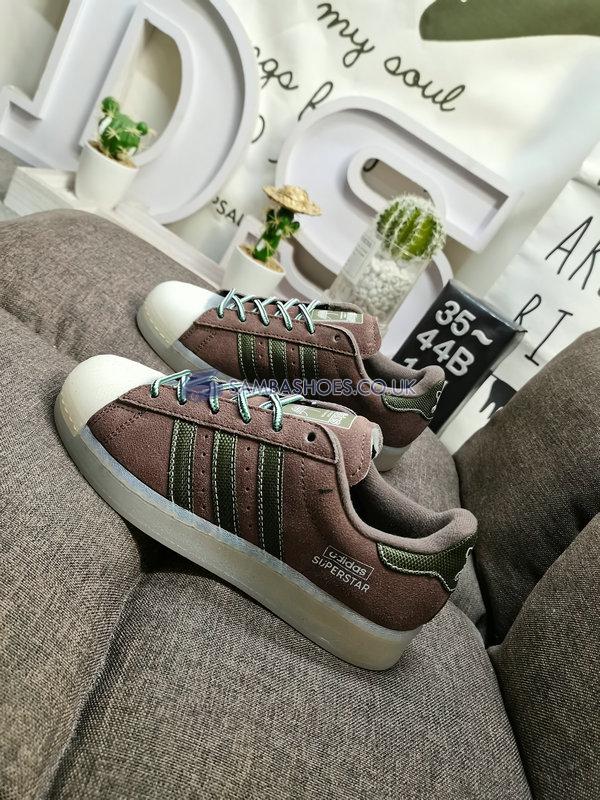 Adidas Superstar "Earth Strata Olive" - Earth Strata/Olive Strata/Aluminium - IE4728 Classic Originals Shoes