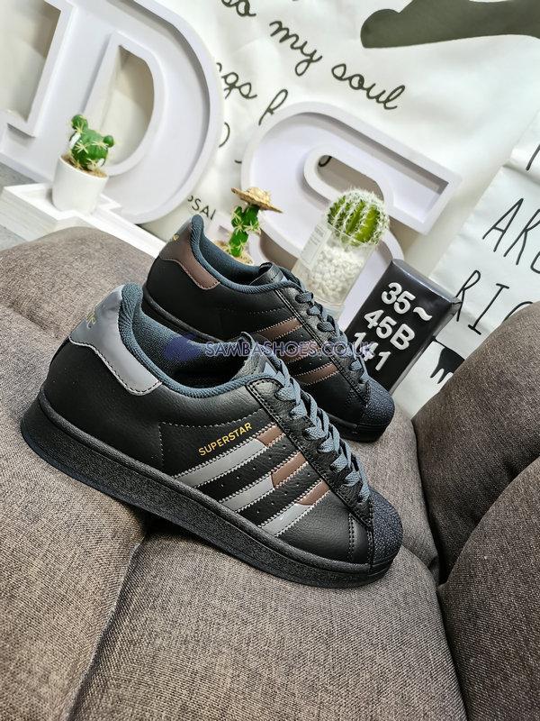 Dime x Adidas Superstar ADV "Carbon Brown" - Carbon/Grey Five/Brown - FZ6003 Classic Originals Shoes