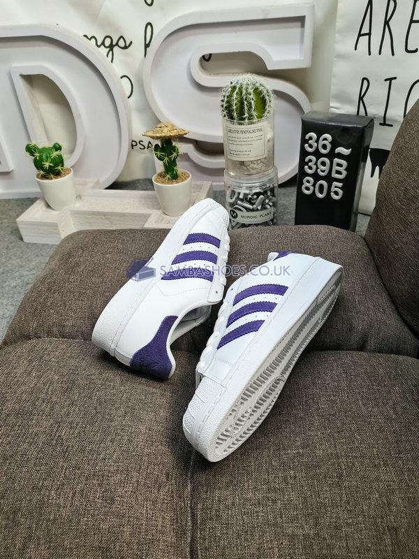 Adidas Superstar "Legend Purple" - Footwear White/Legend Purple - EF9241 Classic Originals Shoes