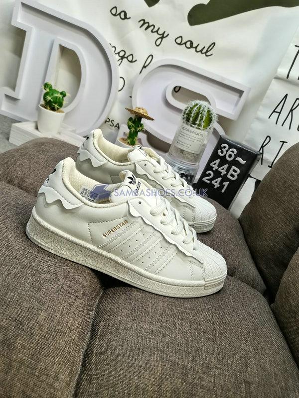 Adidas Superstar "Off White Alumina" - Off White/Alumina/Core Black - GW4441 Classic Originals Shoes