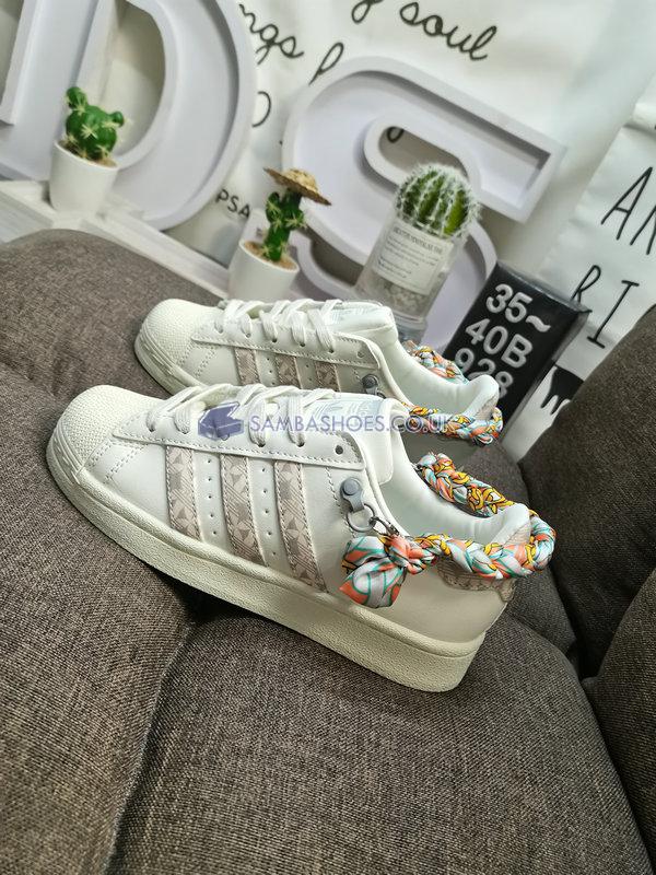 Adidas Superstar "Bliss Lilac" - Cloud White/Bliss Lilac/Core Black - H03726 Classic Originals Shoes