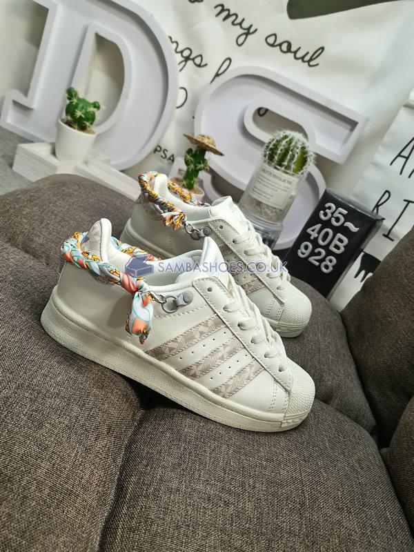 Adidas Superstar "Bliss Lilac" - Cloud White/Bliss Lilac/Core Black - H03726 Classic Originals Shoes