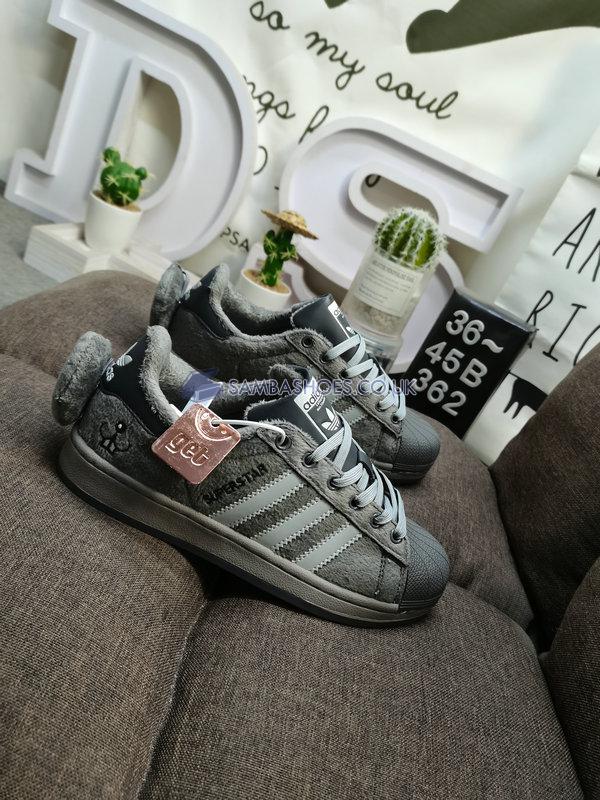 Melting Sadness x Adidas Superstar "Grey Bunny" - Grey Three/Grey Two/Grey Five - GZ6989 Classic Originals Shoes