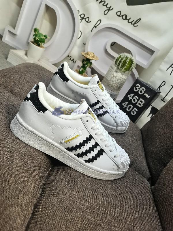 LEGO x Adidas Superstar "Base Plates" - Cloud White/Core Black/Core Black - GW5270 Classic Originals Shoes