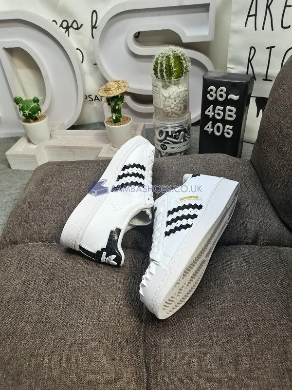 LEGO x Adidas Superstar "Base Plates" - Cloud White/Core Black/Core Black - GW5270 Classic Originals Shoes