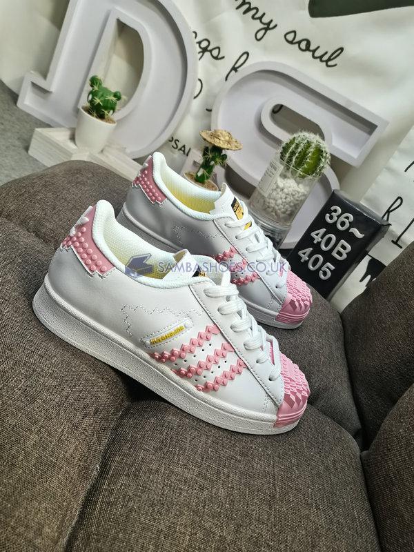 LEGO x Adidas Superstar "White Pink" - White/Pink - GW5270-1 Classic Originals Shoes