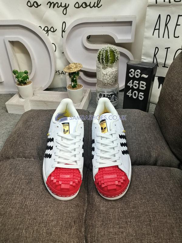 LEGO x Adidas Superstar "White Red" - White/Red/Black - GW5270-3 Classic Originals Shoes