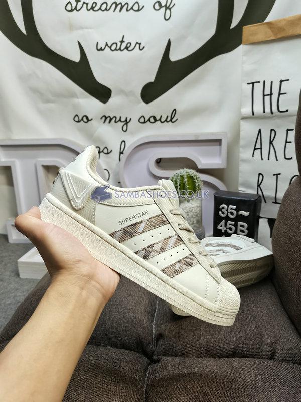 Adidas Superstar "White Brown" - White/Brown - IG3004 Classic Originals Shoes